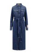 Rochie GOLDEN GOOSE, Shirt dress in denim