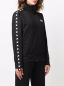 Jacheta Golden Goose, Star Print pe maneci, Black