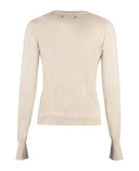 Bluza GOLDEN GOOSE, Crew-neck Wool,Beige