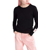 Bluza GOLDEN GOOSE, Knitted pullover, Black