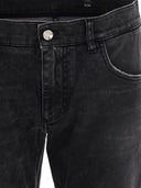JEANS DOLCE & GABBANA, Washed gray slim-fit stretch
