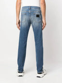 Blugi DOLCE & GABBANA, Slim Fit, Light Blue