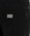 Jeans DOLCE & GABBANA, Stretch Cotton jeans, Negru