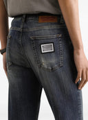 Jeans DOLCE GABBANA, Faded-effect denim jeans