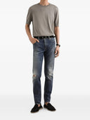 Jeans DOLCE GABBANA, Faded-effect denim jeans