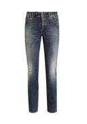 Jeans DOLCE GABBANA, Faded-effect denim jeans