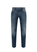 Jeans DOLCE & GABBANA,Dolce & Gabbana NAVY BLUE Jeans with logo