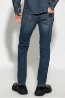 Jeans DOLCE & GABBANA,Dolce & Gabbana NAVY BLUE Jeans with logo