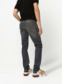 Jeans DOLCE & GABBANA, Skinny Worn Effect, Blue