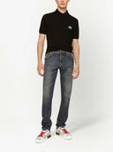 Jeans DOLCE & GABBANA, Skinny Worn Effect, Blue