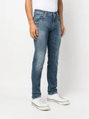 Jeans DOLCE & GABBANA, Logo Plaque, Blue