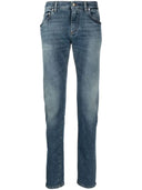 Jeans DOLCE & GABBANA, Logo Plaque, Blue