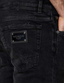 BLUGI DOLCE & GABBANA, Skinny, Black Logo, GY07LDG8JK0S9001