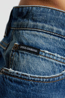 Jeans DOLCE&GABBANA, BLUE 'Regular' jeans