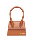 Geanta JACQUEMUS, Le Chiquito Moyen Signature, Brown
