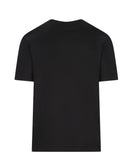 Tricou ZEGNA, logo-embroidered T-shirt, Black