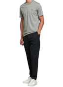 Tricou ZEGNA, Crewneck T-Shirt Grey