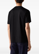 Tricou ZEGNA, piqué cotton T-shirt