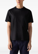 Tricou ZEGNA, piqué cotton T-shirt