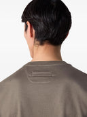 Tricou ZEGNA, piquet cotton T-shirt