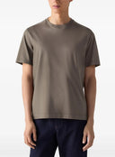 Tricou ZEGNA, piquet cotton T-shirt