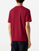 Tricou ZEGNA, piqué cotton T-shirt Red 3