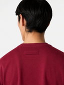Tricou ZEGNA, piqué cotton T-shirt Red 4