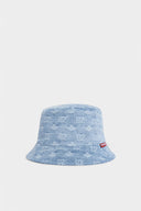 Palarie DSQUARED2, Monogram Bucket Hat, Blue