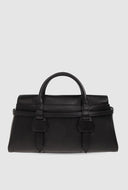 Geanta DSQUARED2, Dsquared2 BLACK Suede handbag, Negru