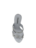 Sandale DSQUARED2, CalfSkin, Stiletto, Black