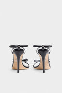 Sandale DSQUARED2, Bow Heeled Sandals, Negru