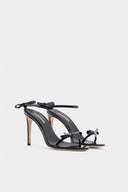 Sandale DSQUARED2, Bow Heeled Sandals, Negru