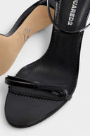 Sandale DSQUARED2, Bow Heeled Sandals, Negru
