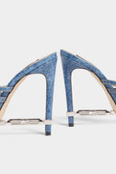 Sandale DSQUARED2, Frosted Sandals, Albastru