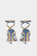 Sandale DSQUARED2, Frosted Sandals, Albastru