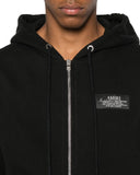 Hanorac AMIRI, SPIRIT ZIP HOODIE Black
