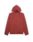 Hanorac FEAR OF GOD, Heavy Fleece Fullzip, Crimson Red