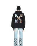 Hanorac OFF WHITE, Barber Arrow, Black