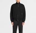 Jacheta REPRESENT, Knitted Initial Track, Logo, Black