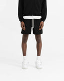 Pantaloni scurti REPRESENT, Initials Print, Classic, Black