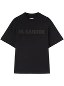Tricou JIL SANDER, Logo Insert, Black