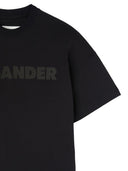 Tricou JIL SANDER, Logo Insert, Black
