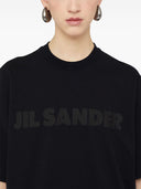 Tricou JIL SANDER, Logo Insert, Black