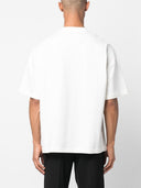 Tricou JIL SANDER, Logo Insert, Classic, White