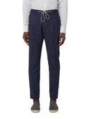 Pantaloni ELEVENTY, Vertical Stripes, Navy Blue