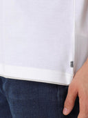 Tricou ELEVENTY, basic in jersey, Alb