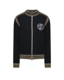 JACHETA STEFANO RICCI, Sports jacket with logo embroidery
