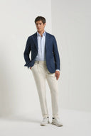 Sacou PINI PARMA, Blue Nuvola jacket, Bleumarin
