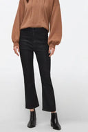 Jeans 7 For All Mankind, SLIM KICK COATED, Black