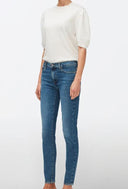 Jeans 7 For All Mankind, SLIM ILLUSION STRIDE, Albastru